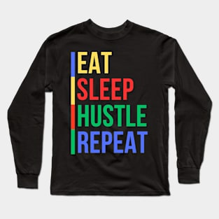 Hustler Routine (Mood Colors) Long Sleeve T-Shirt